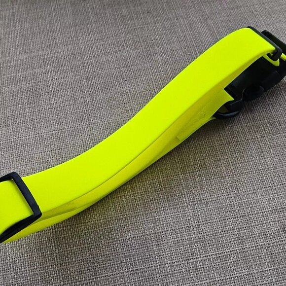 Dog Collar Yellow Pet Collar Waterproof Safety Training Heavy Duty Size Adjust - Picture 2 of 9
